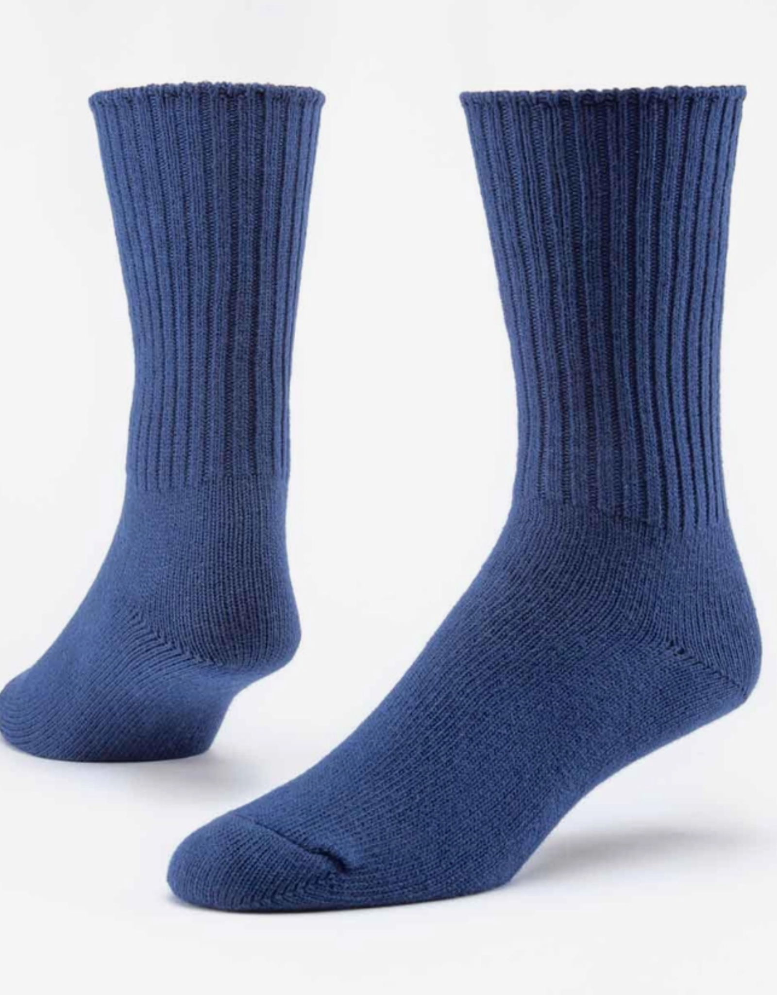 Maggie's Organics Cotton Classic Crew Socks - Navy