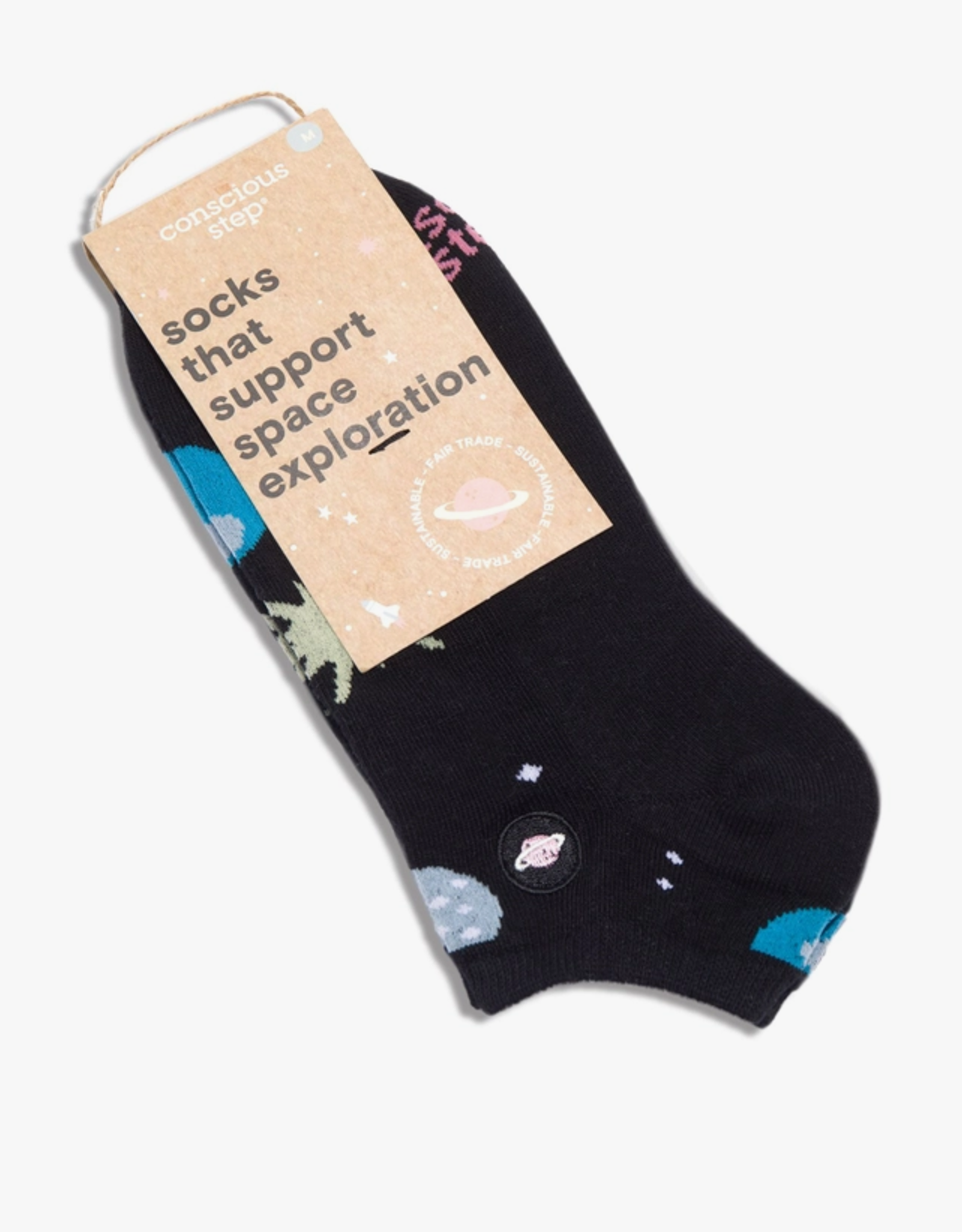 Conscious Step Ankle Socks that Support Space Exploration
