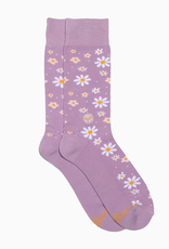 Conscious Step Socks that Plant Trees (Lavender Daisies)