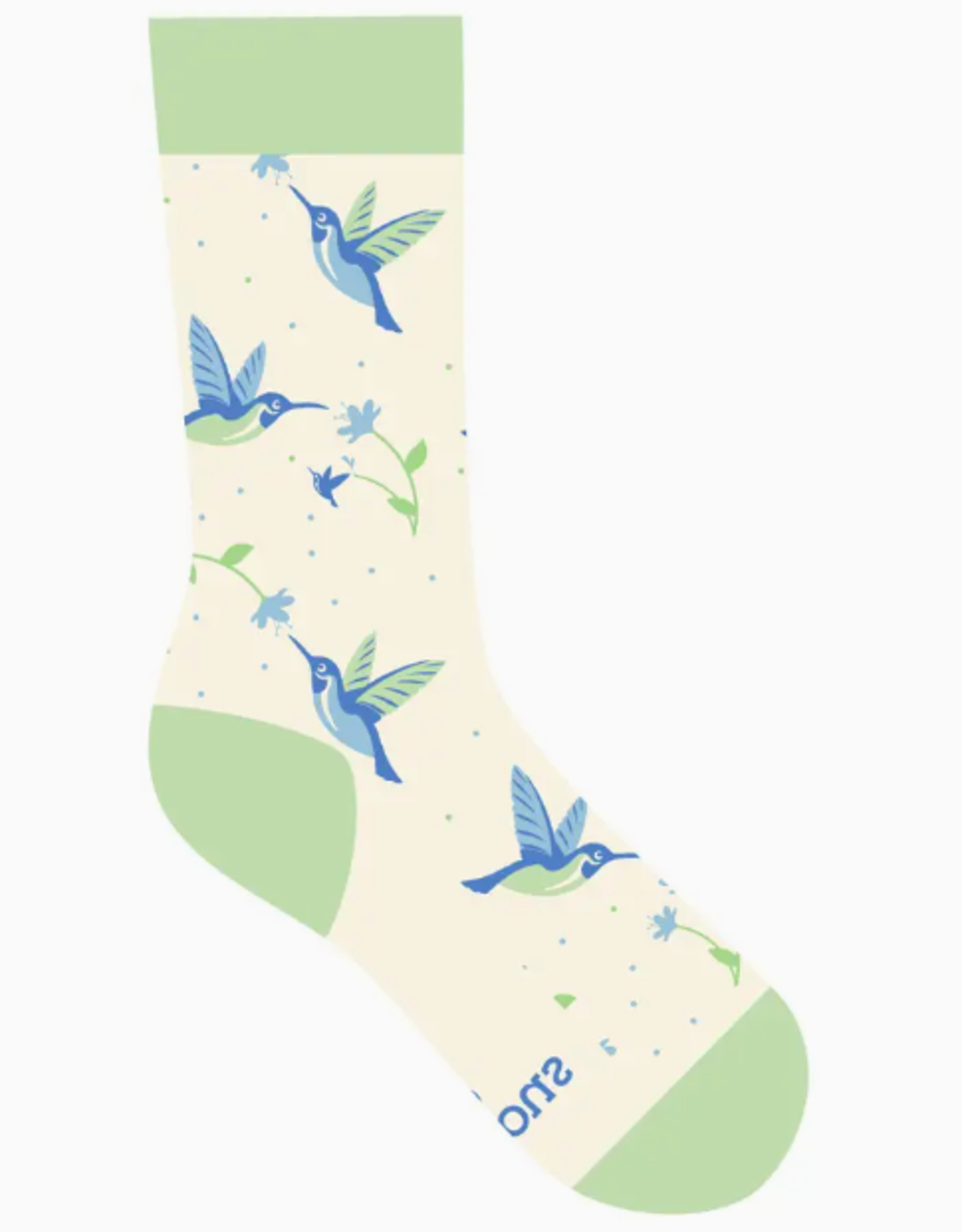 Conscious Step Socks that Protect Pollinators (Hummingbirds)