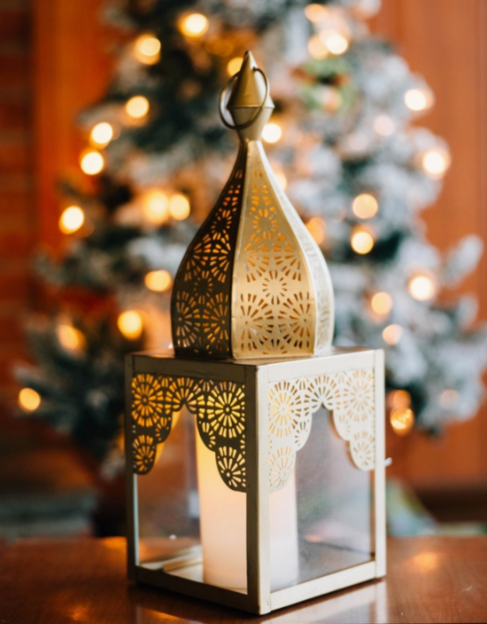 Ten Thousand Villages Minaret Hanging Lantern