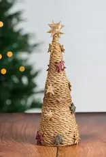 Ten Thousand Villages Paper Stars & and Hogla Tree - 12"