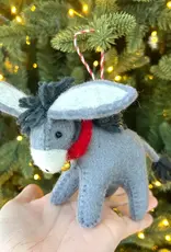 Ornaments 4 Orphans Wool Donkey Ornament