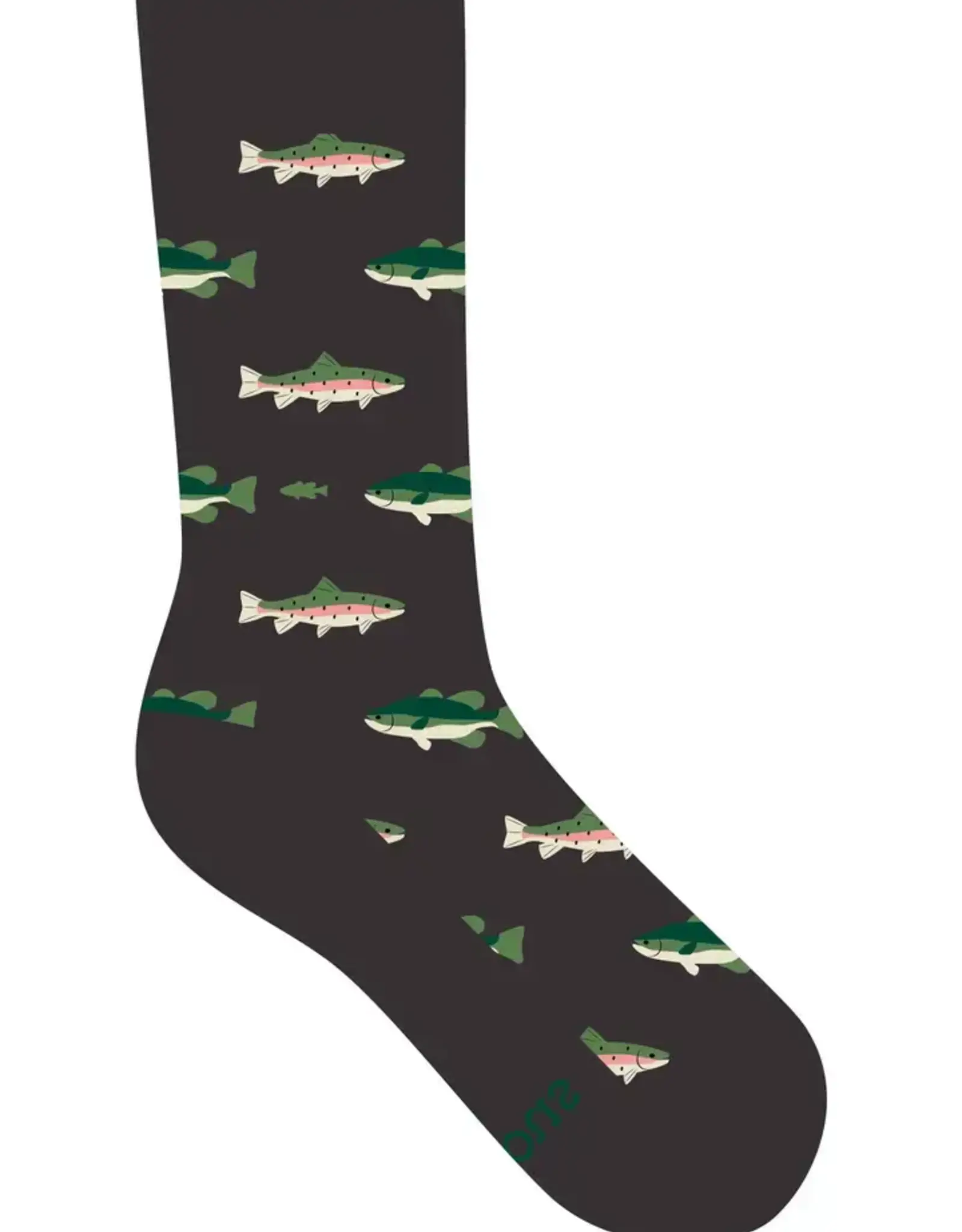 Conscious Step Socks that Protect National Parks (Gray Fish)