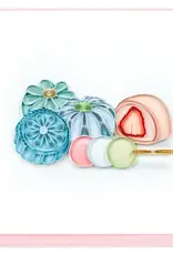 Quilling Card Quilled Japanese Desserts Greeting Card
