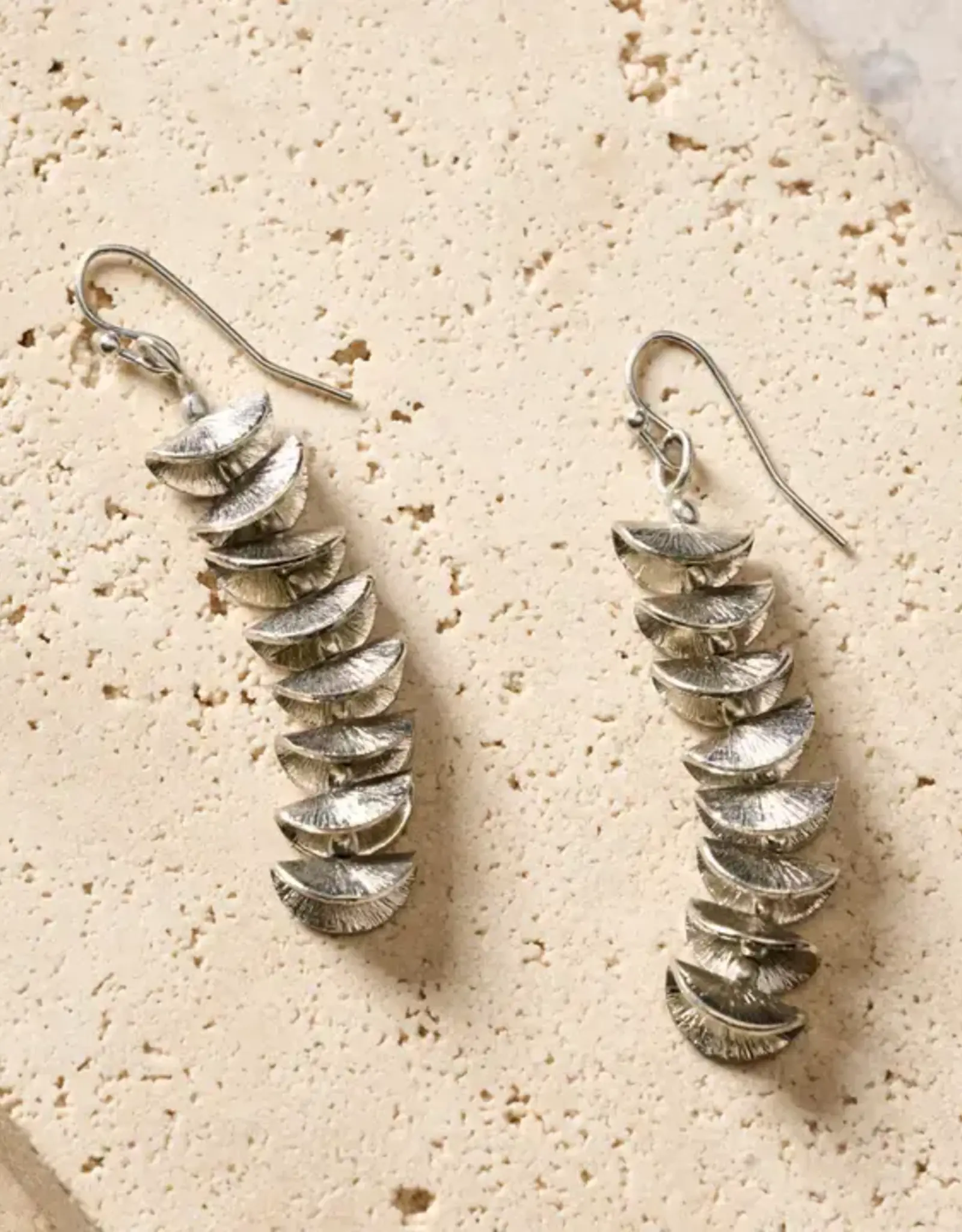 Ten Thousand Villages Tarra Stacked Dangle Earrings
