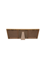 Bunyaad Pakistan 213420 Natural Red Oak Wood Trio Frame