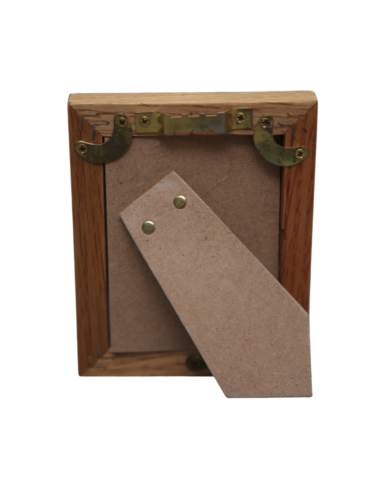 Bunyaad Pakistan 213120 Natural Red Oak Wood Frame - Gift Enclosure