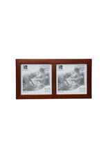 Bunyaad Pakistan 211640 Natural Mahogany Striped Duo Frame