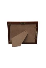 Bunyaad Pakistan Natural Mahogany Wood Frame - 5"x7"