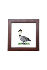 Bunyaad Pakistan Natural Mahogany Wood Frame - 6"x6"