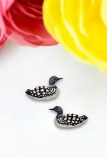Tulia Artisans Loon Earrings (Small)