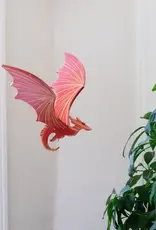 Tulia Artisans Fire Dragon Flying Mobile