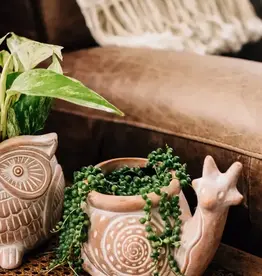 Ten Thousand Villages Snail Planter