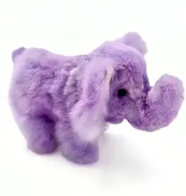 Blossom Inspirations Elephant Alpaca Fur Toy - Lavendar