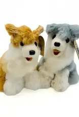 Blossom Inspirations Husky Dog Alpaca Fur Toy
