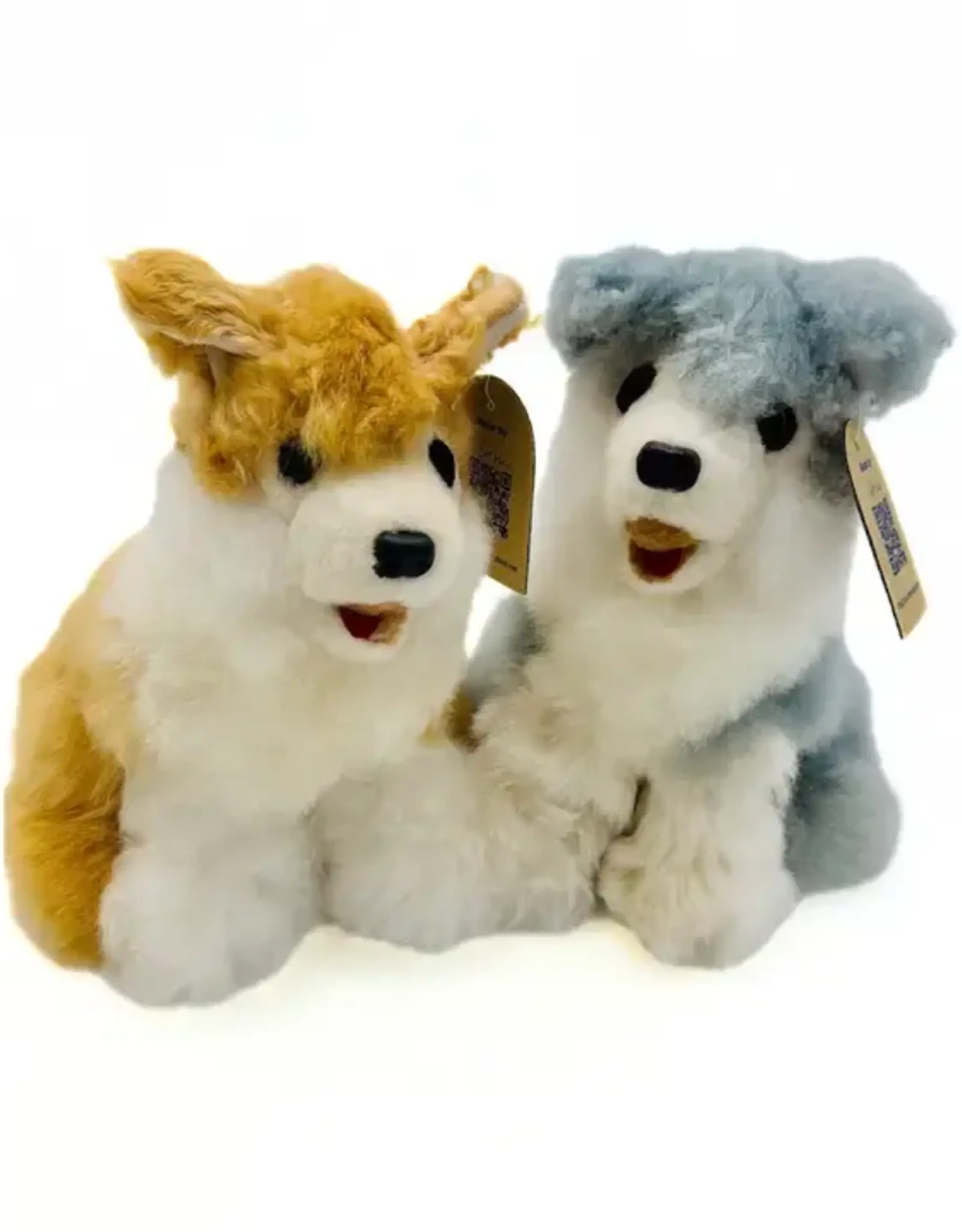 Blossom Inspirations Husky Dog Alpaca Fur Toy