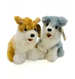 Blossom Inspirations Husky Dog Alpaca Fur Toy