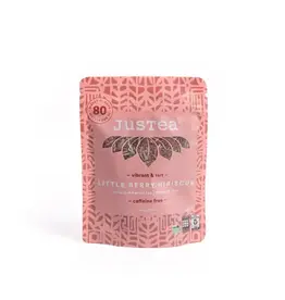 Justea Little Berry Hibiscus Herbal Tea Pouch