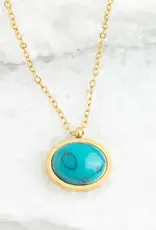 Starfish Project Hopeful Glow Necklace in Turquoise