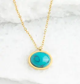 Starfish Project Hopeful Glow Necklace in Turquoise