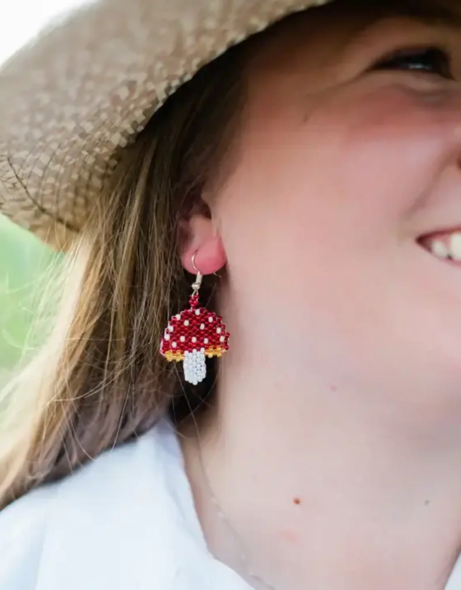 Lucia's Imports Toadstool Earrings