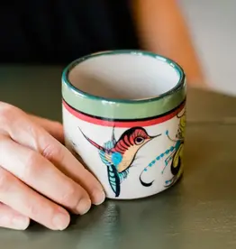 Lucia's Imports Wild Bird Handleless Mug / Planter