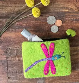 Global Crafts Dragonfly Coin Pouch