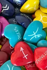 Global Crafts Zodiac Soapstone Hearts