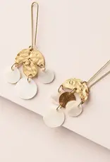 Matr Boomie Rajani Mother of Pearl Chandelier Earrings