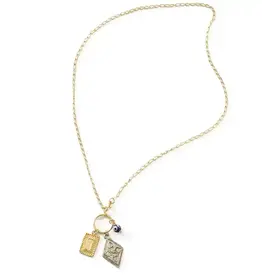 Matr Boomie Drishti Evil Eye Pendant Necklace