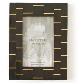 Matr Boomie Andhera 4x6 Black Picture Frame