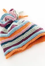 Pebble Organic Stripey Hat (6-12 Months)