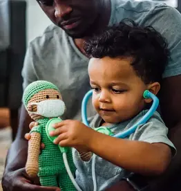 Pebble Scrubs Doctor Plush - Green