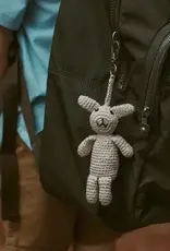 Pebble Cream Bunny Bag Charm