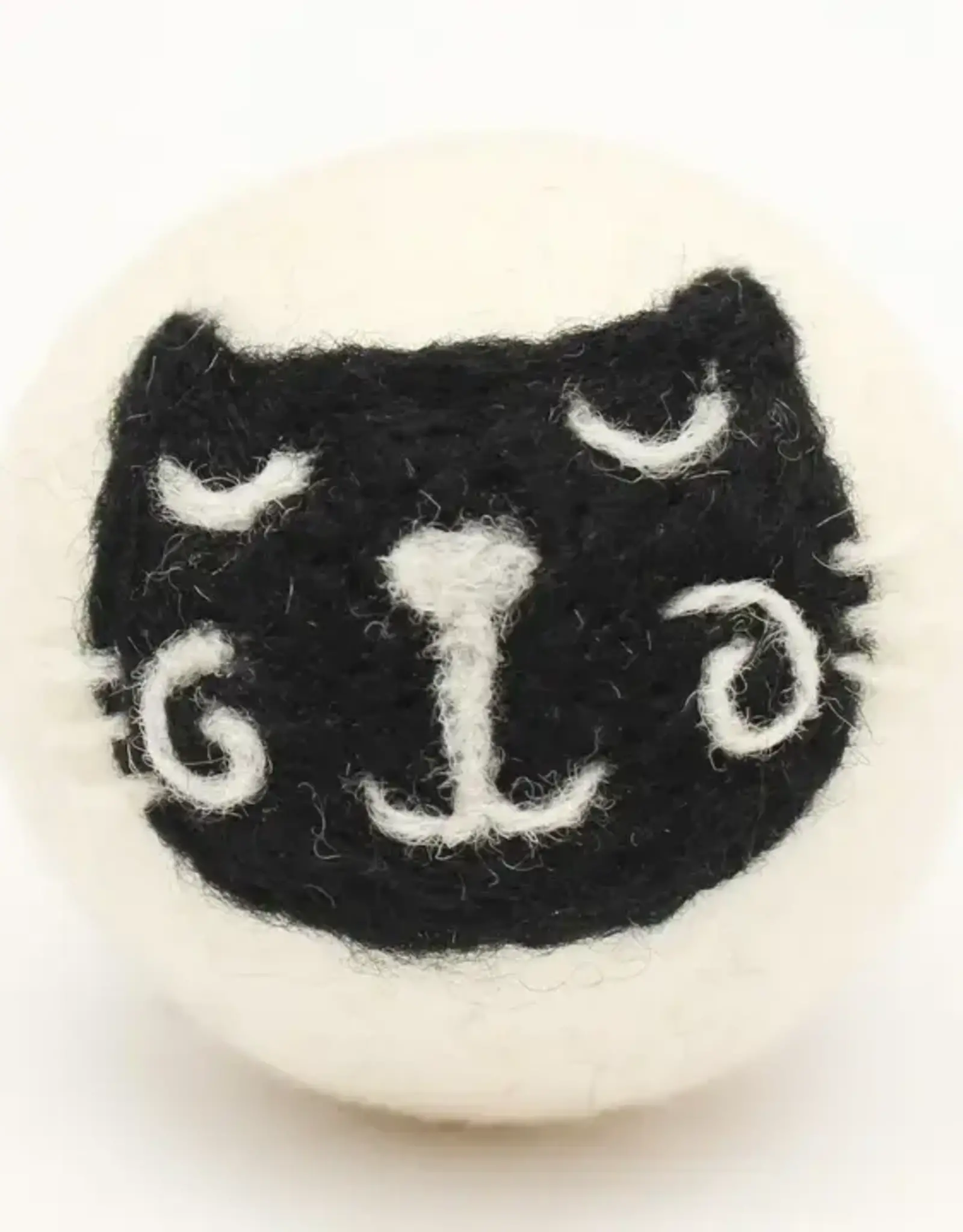 Ethical Global Black Cat Felt Dryer Ball
