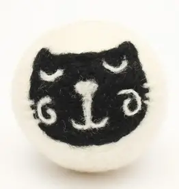 Ethical Global Black Cat Felt Dryer Ball