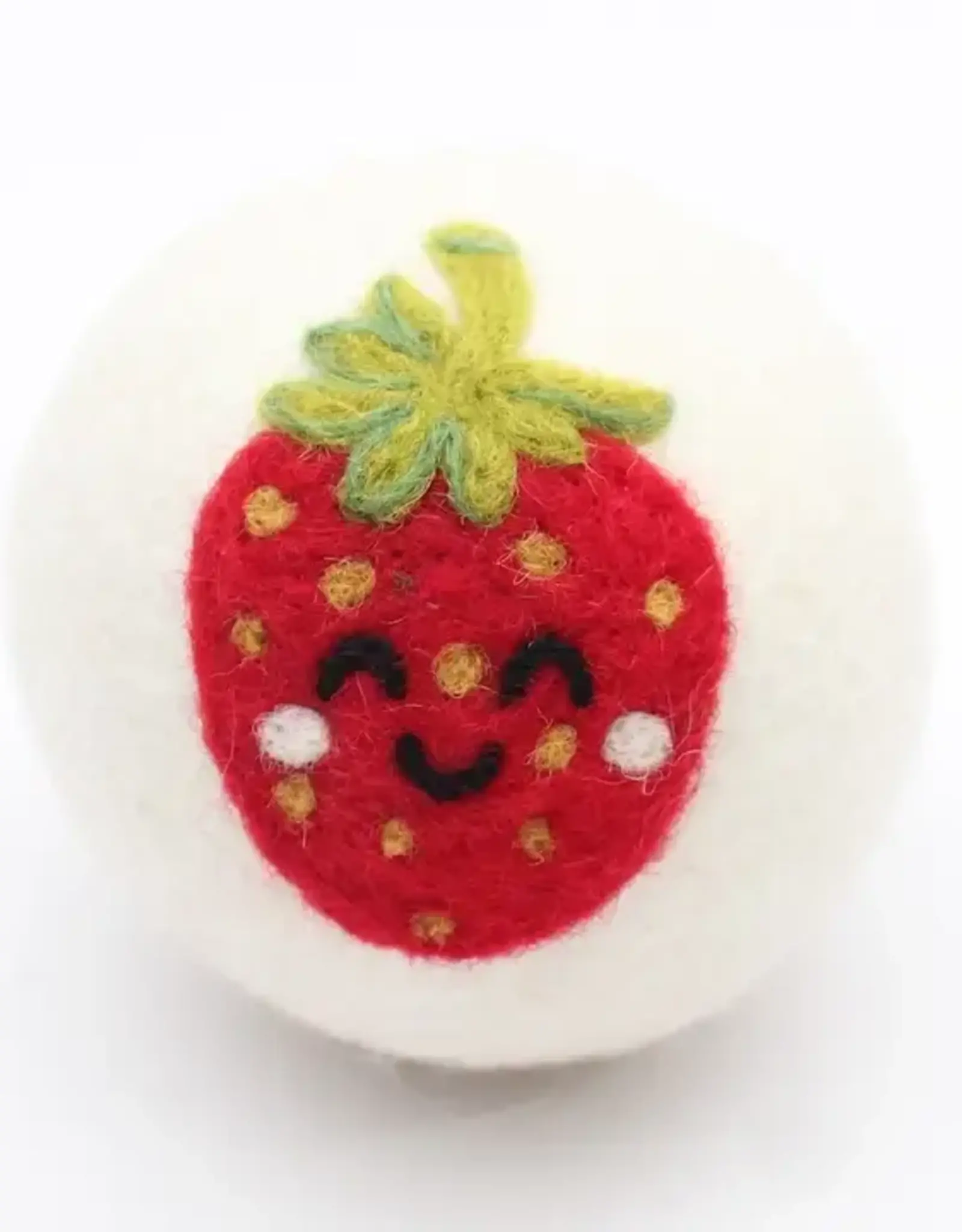 Ethical Global Strawberry Felt Dryer Ball