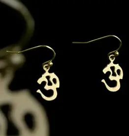 Hopes Unlimited Om Drop Earrings