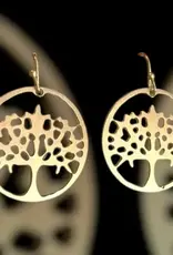 Hopes Unlimited Gold Tree of Harmony Earrings