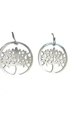 Hopes Unlimited Silver Tree of Harmony Earrings