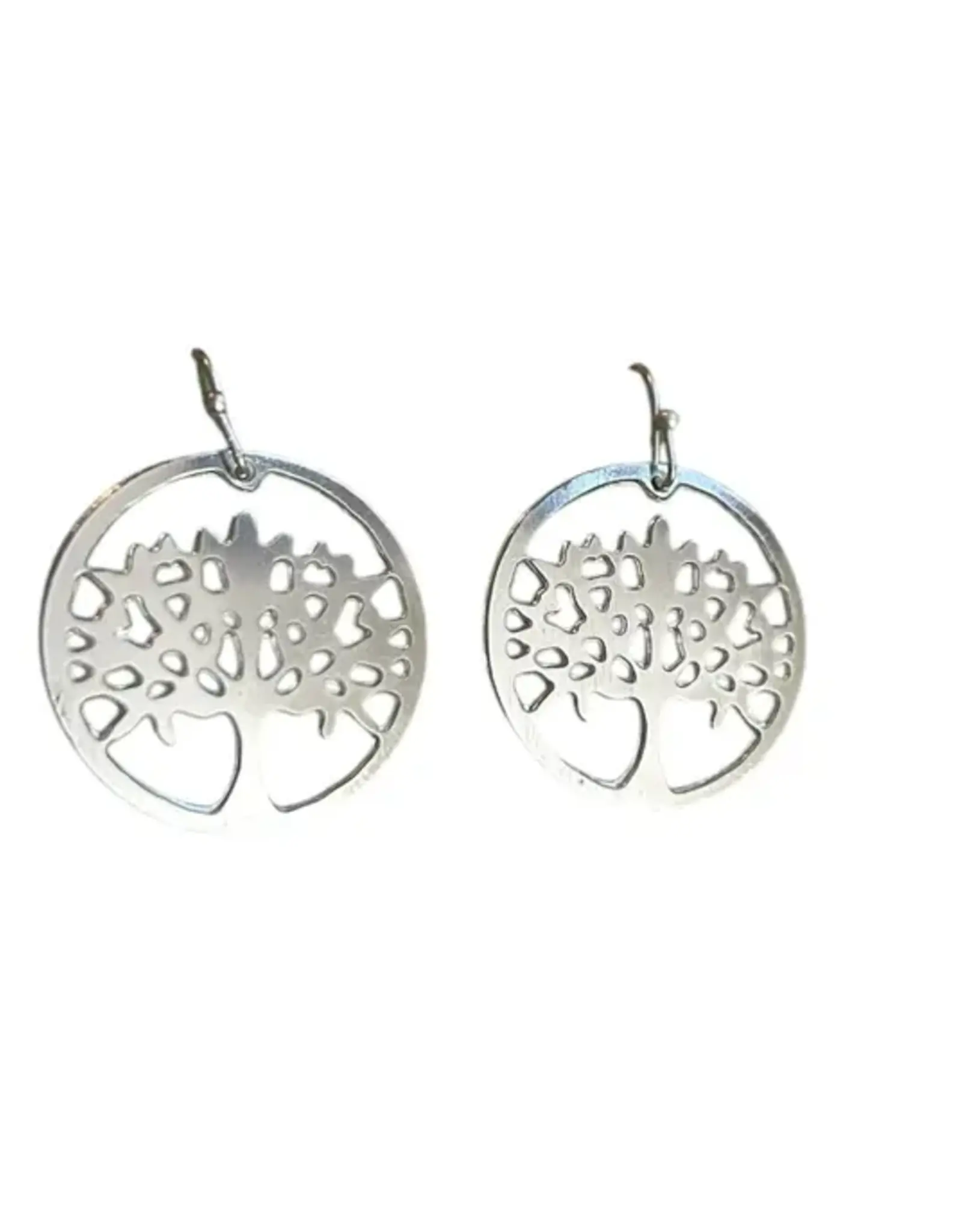 Hopes Unlimited Silver Tree of Harmony Earrings