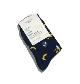 Conscious Step Kids Socks that Plant Trees (Bananas)