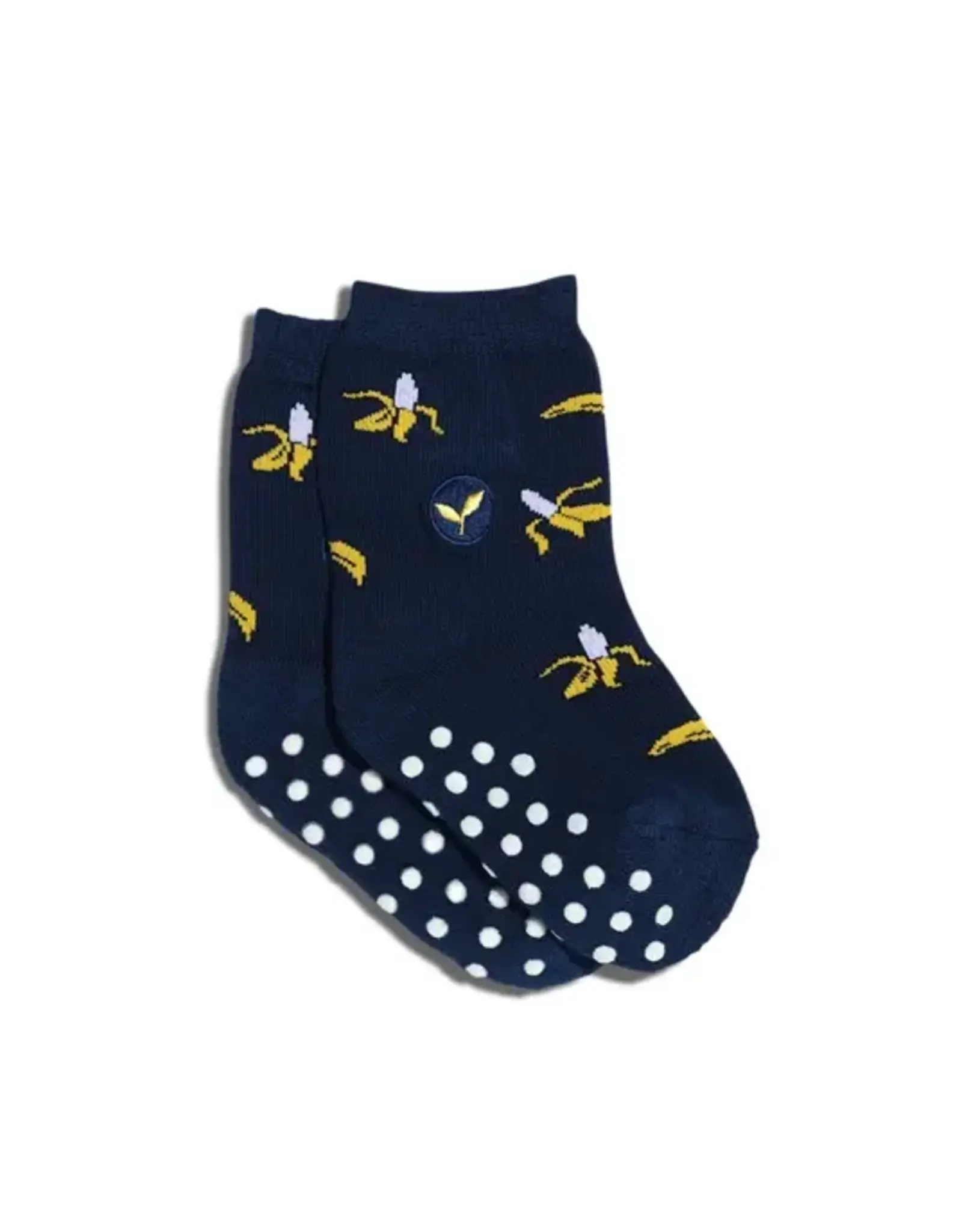 Conscious Step Kids Socks that Plant Trees (Bananas)