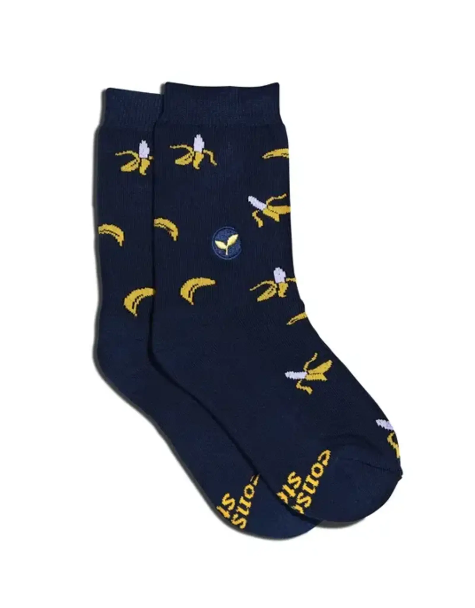 Conscious Step Kids Socks that Plant Trees (Bananas)