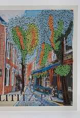 Quilling Card Quilled Lititz Building Greeting Card