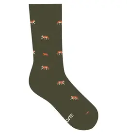 Conscious Step Socks that Protect Tigers (Green)