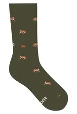 Conscious Step Socks that Protect Tigers (Green)
