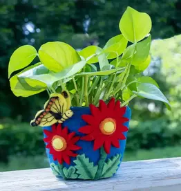 dZi Handmade Cosmos Felt Pot