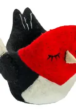 dZi Handmade Woodpecker Felt Pot